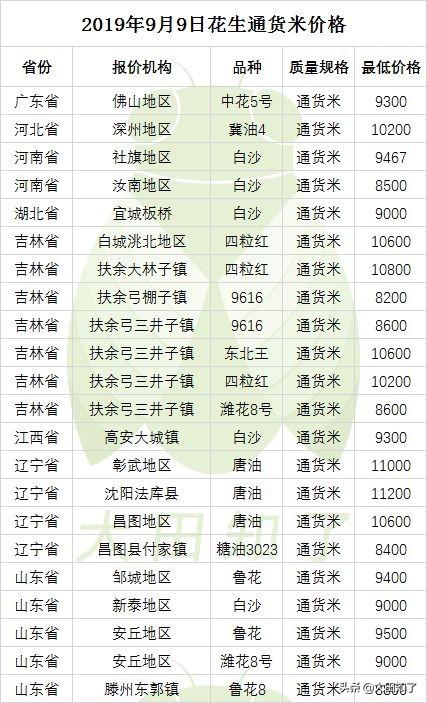 今日花生價(jià)格最新行情分析